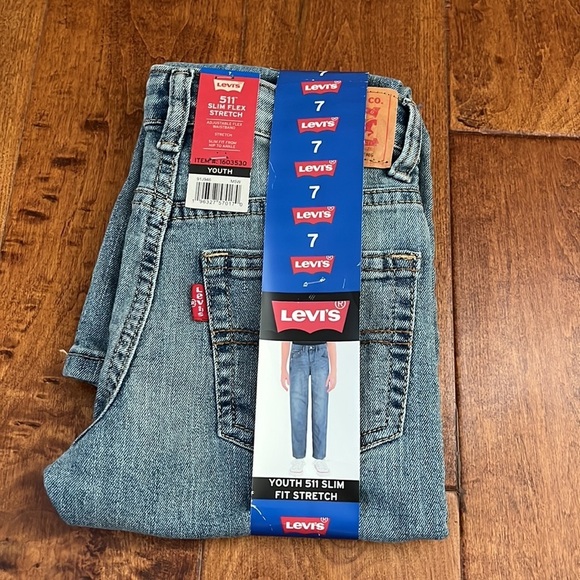 Levi's Other - NWT Levi's Girl 511 Modern Slim Flex
Stretch 5 Pocket Jeans